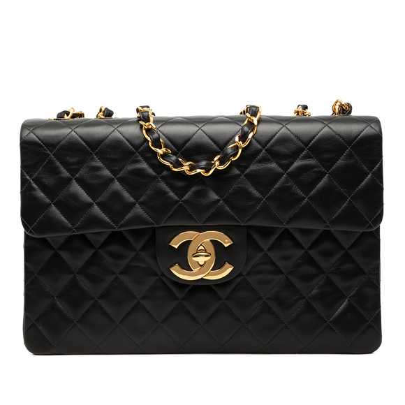 Chanel Handbags - Pre-Loved Chanel Maxi XL Classic Lambskin Single Flap